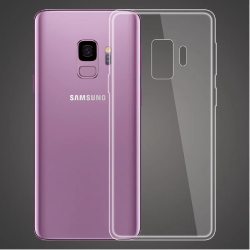 Прозрачный мягкий чехол для Samsung A50 A7 2018 Galaxy S7 Edge S9 S10 A9 силиконовый IPhone XR 7 |