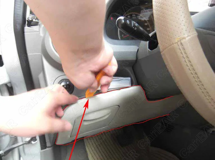 gps car alarm installing (1)
