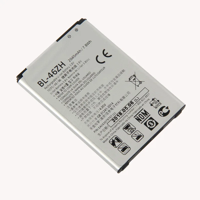 

Fesoul High Capacity BL-46ZH Phone Li-ion Replacement Battery For LG K7 LS675 Tribute 5 K8 K350N MS330 BL46ZH