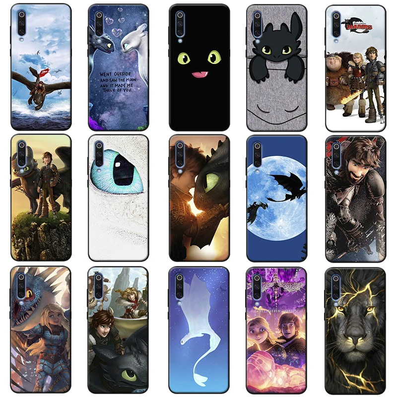 Toothless How To Train Your Dragon Soft Silicone Phone Case for xiaomi mi 10 pro 9 9t se 8 pocophone f1 mix 3 |