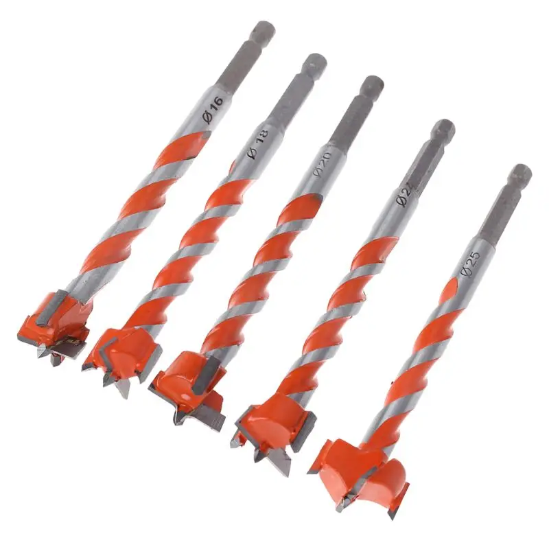 

Woodworking Hole Saw Cutter Drill Bits Hex Shank Hinge Boring Bit 16/18/20/22/25mm