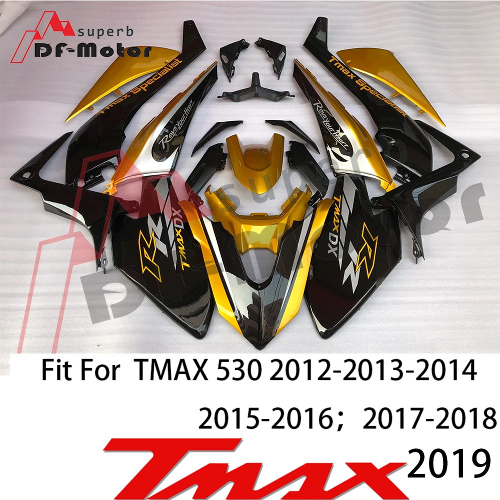 Высококачественный комплект обтекателей Tmax530 болты для кузова Yamaha Tmax 530 2017 2018