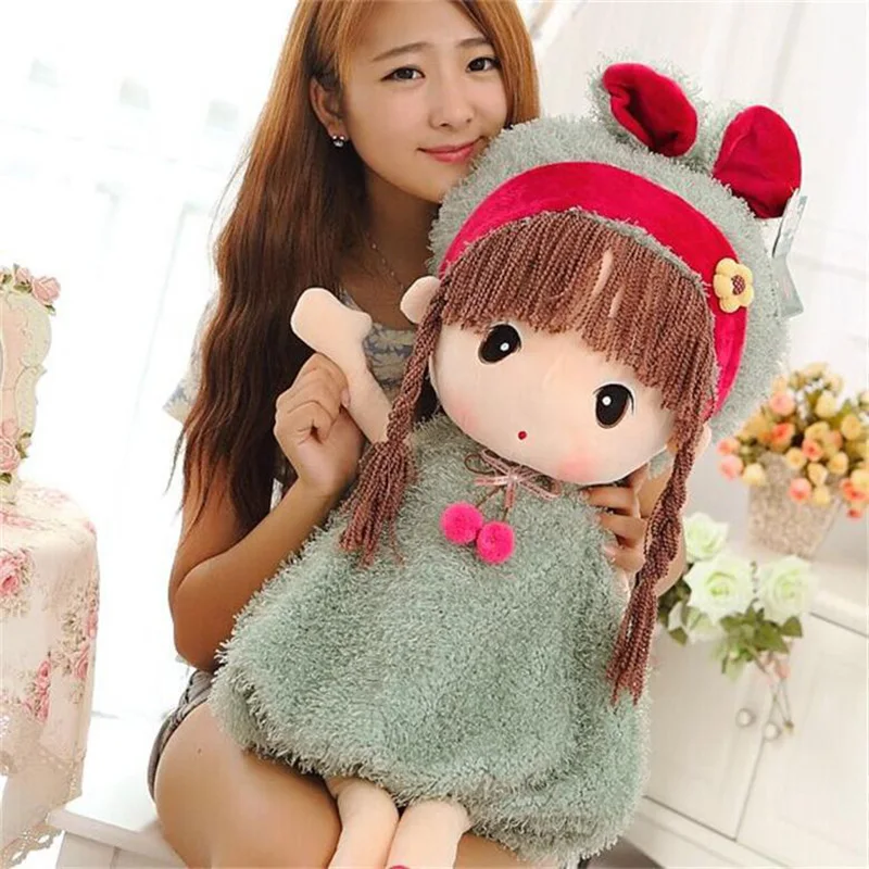 1pc 45cm New Soft fashion girls Stuffed Dolls Plush Phyl Plush Wedding