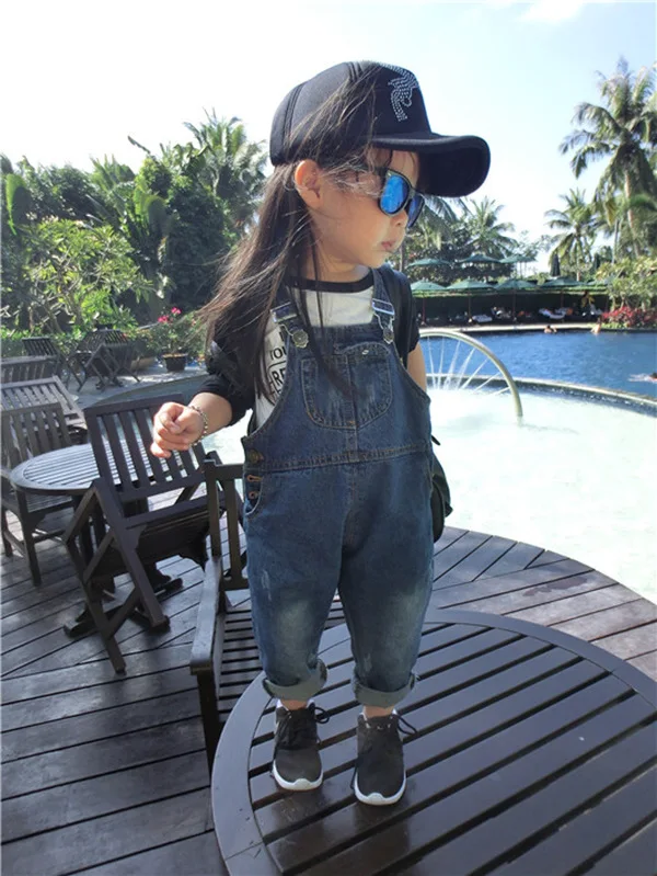 Calças de Brim Meninos Macacão Moda Outono Crianças Cinta Sólida Algodão Casual Meninas Roupas Calças Ov009 2020 8 Mamãe e Bebê