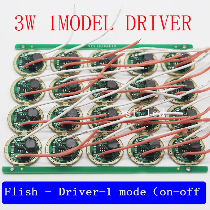 5 шт. 3 Вт светодиодный драйвер 16 мм/20 мм DC3.7V 1 Режим светодиодный драйвер фонарика для CREE XRE-Q5/XPE XP-E/XBD XB-D все виды 3 Вт светодиодный светильник