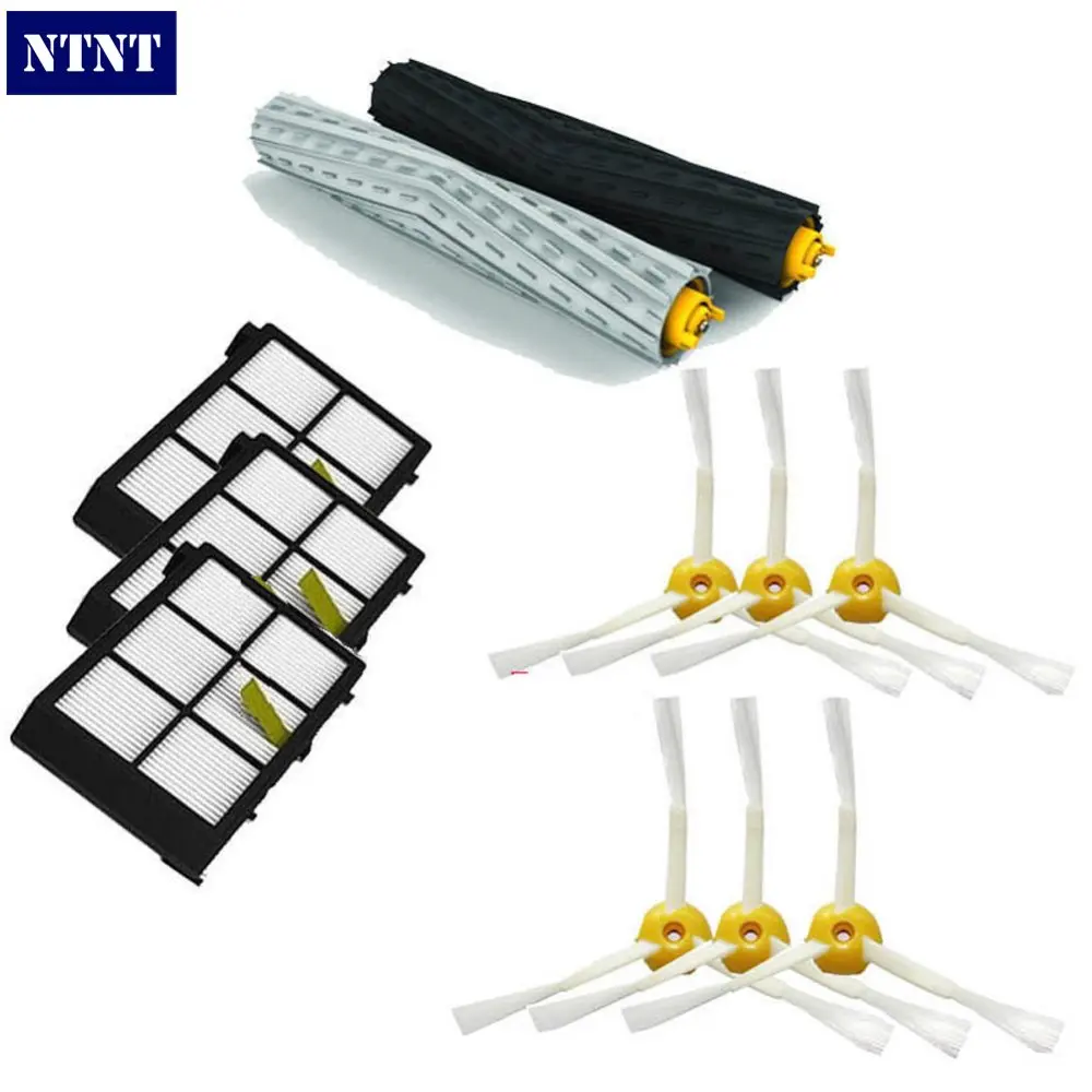 NTNT 4 Heap filters kit replacement for iRobot Roomba 800 Series 870