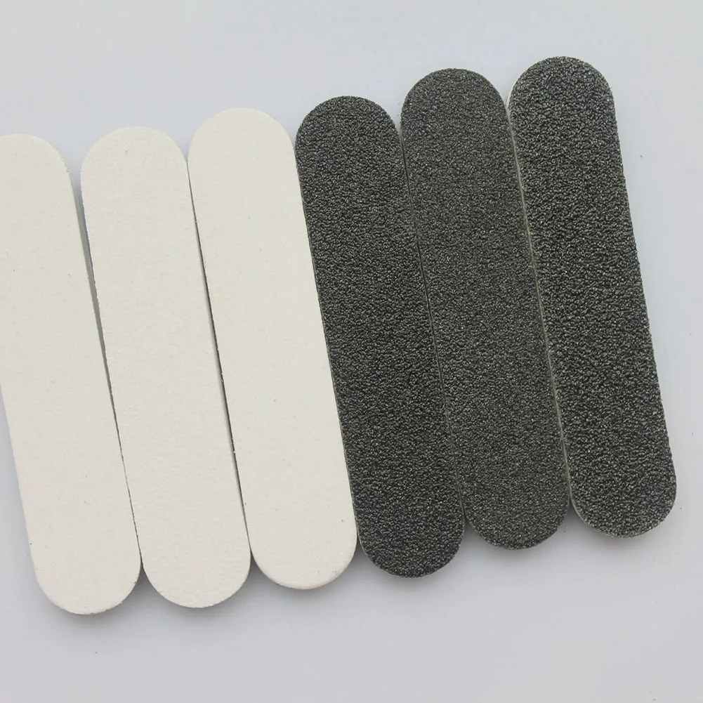 

1 PCS Color Random Zebra Shortie Mini Emery Board Professional Eva Nail File Nail Salon Files Nail Art Tool Drop Shipping