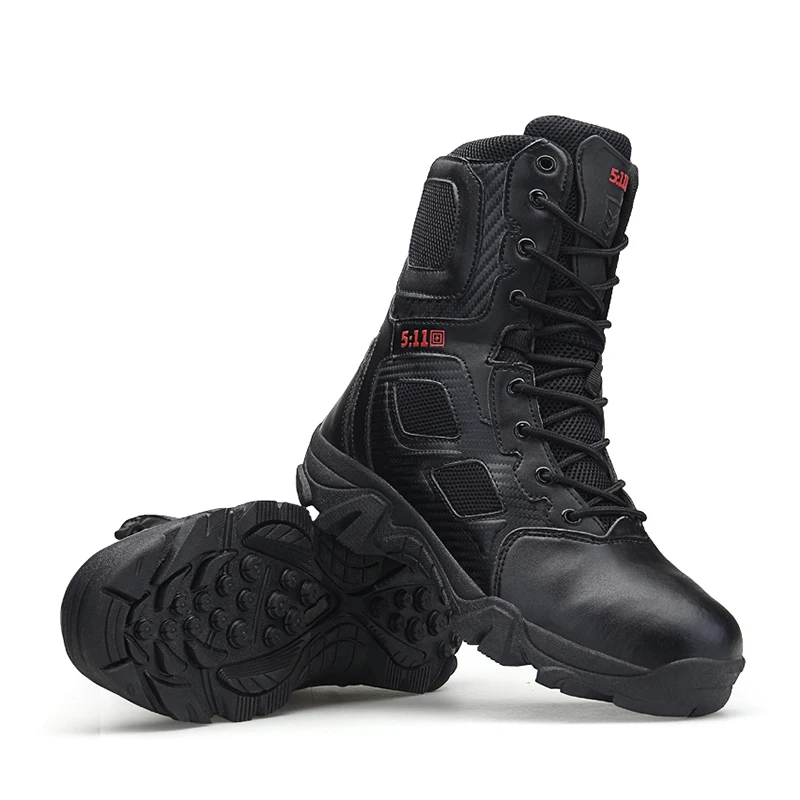 

Shoes Sneakers Comfortable Outdoor High-Quality Men Military Boots Special Force Tactical Desert Ankle Work Leather Snow Boots