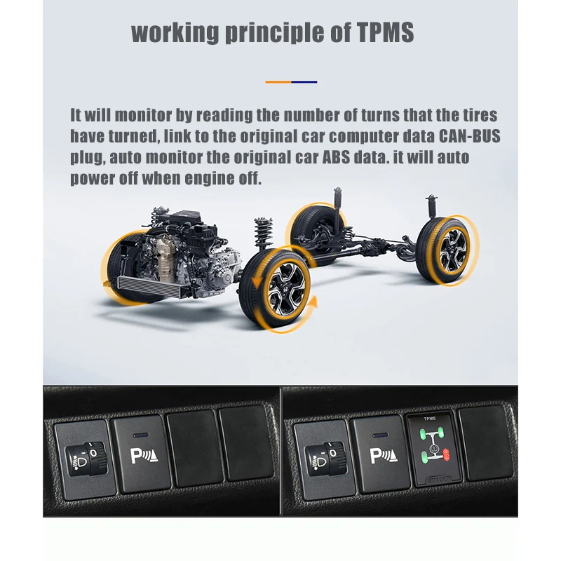 OBD TPMS система контроля давления в шинах в режиме реального времени Интеллектуальный OBD АВТОМАТИЧЕСКИЙ дверной замок speedlock для Mitsubishi pajero xpander tpm