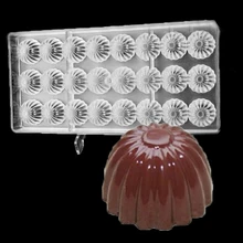 Маленький Маленький цветок пластиковый Поликарбонат шоколадная Форма Прозрачный Материал Форма твердая