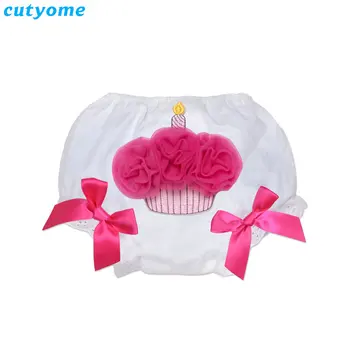 

Cutyome Newborn Baby Girls Ruffle Bloomers PP shorts Pants For Infantil Girl Diaper Cover Pants Toddler Kids Cotton Panties