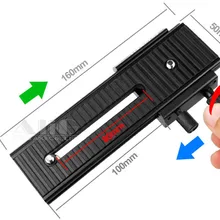 LP-01 Камера Штативная головка с 2 вариантами макросъемки Focus Rail Штатив для слайдера пластина для 60D 70D 600D 650D 700D 5DII 5diii 6D 7D аксессуар для цифровой зеркальной фотокамеры