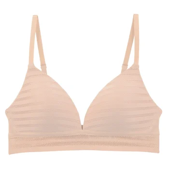 

Victoria's Masquerade Big Size Top Cotton Bra Women Supporting Brassiere Sexy Lace Polka Dot Full Cup Wide Straps Big Breasts