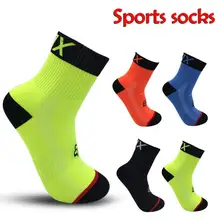 Носки для велоспорта, дышащие носки для верховой езды, носки для защиты ног, носки для бега, альпинизма, шоссейного велосипеда, нейлоновые носки, Велосипедное оборудование