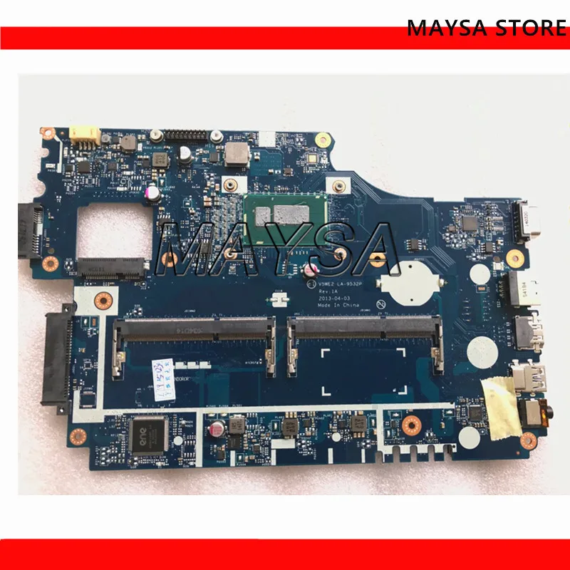 Материнская плата NB. MFM11.006 для ACER E1-532 E1-572 основная I3-4010U V5WE2 LA-9532P NBMFM11006 | Компьютеры