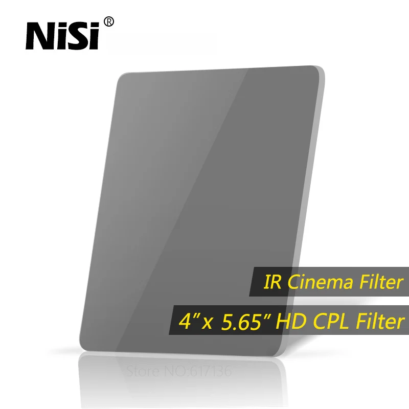 

Nisi 4x5.65 CPL Filter Cinema Polarizer Filter Linear Polarizer Thickness 4mm Professional Cinema Filter Free Shipping