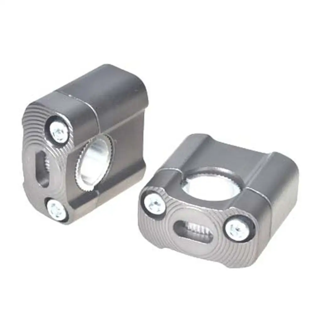 

Off Road Motorcycle Handle Bar Clamps Raised Handlebar Risers for 22MM 7/8"-28MM 1-1/8 Fat Bar Dirt Motocross Bike ATV Quad