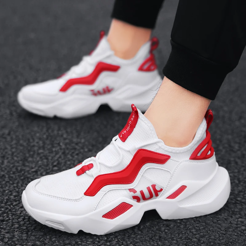 

BIGFIRSE Fashion Shoes for Men Light Air Mesh Trend Vulcanized Shoes Zapatillas Casual Shoes Men Comfortable Big Size Sneakers