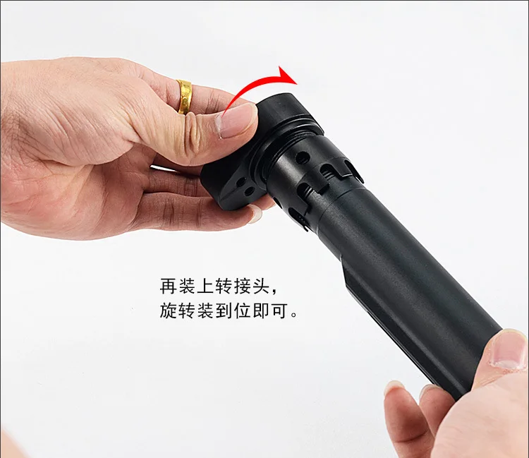 Металлический приклад Core для Jinming Blaster JM Gen.8 воды Гелевые шарики Blaster Замена черный Core для игрушек Пистолет модификации