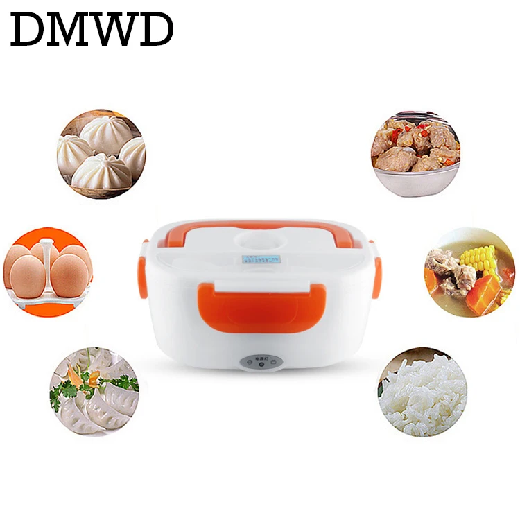 DMWD Electric Food Heater Lunch Box 12V 110V 220V portable dishes