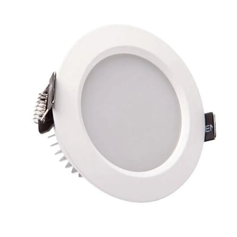 Затемнения 7 Вт/10 Вт теплый белый/холодный белый утопленный светодиодный светильник, AC85-265V, CE ROHS, светодиодный потолочный светильник