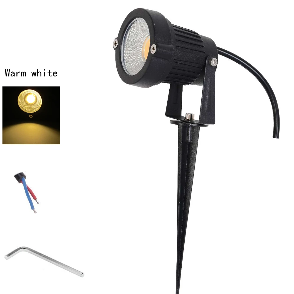 

Super Bright Outdoor LED Decorative Lamp Lighting 5W COB LED Landscape Garden Wall Yard Path Lawn Light