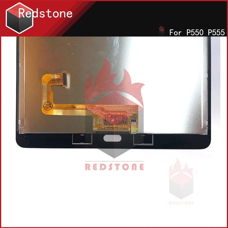 Redstone Полный для Samsung Galaxy Tab A 9,7 SM-P550 SM-P555 P550 P555 сенсорный экран дигитайзер стекло ЖК-дисплей в сборе