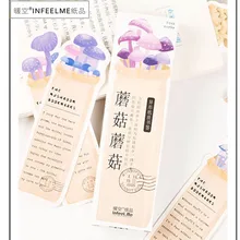 Infeel. me Грибная бумажная открытка Закладка memo Card 1 лот = 1 упаковка = 30 шт
