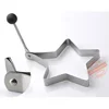 5 unids/set más gruesa de acero inoxidable forma para freír huevos herramientas desayuno molde para tortillas Pancake Maker anillo forma de huevo herramientas de cocina ► Foto 2/5