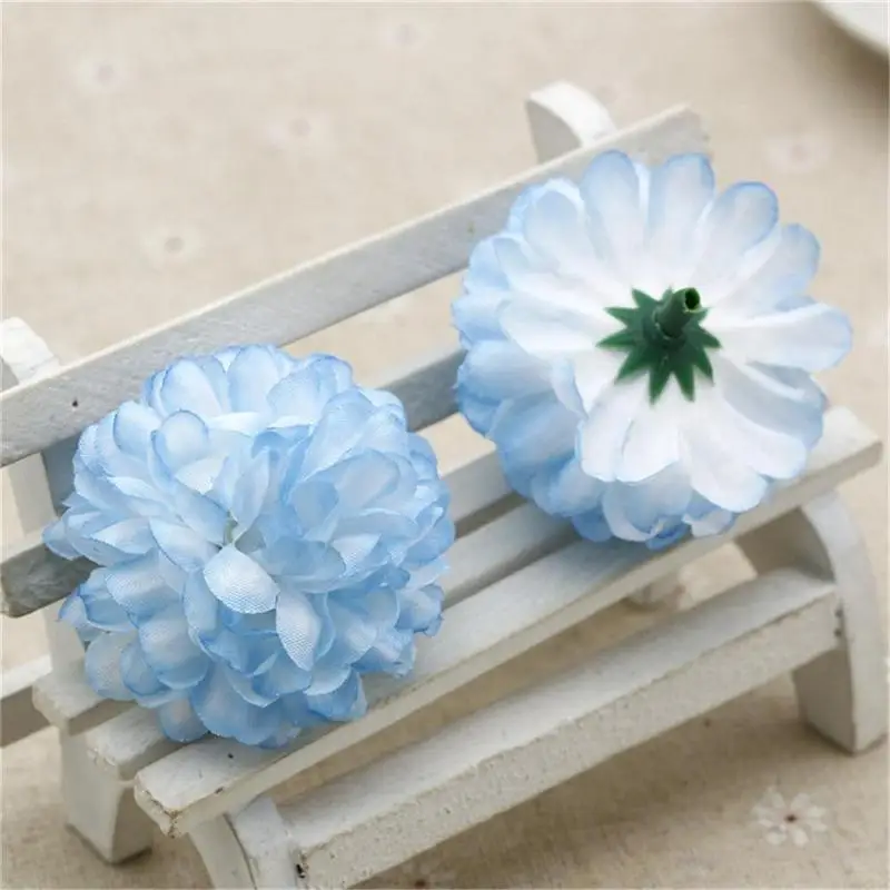 30pcs Artificial Flower Silk Clove Daisy Spherical Heads Bulk Home Wedding Decoration VWF1113