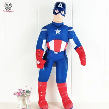 

BOLAFYNIA Hero American captain Children Plush Stuffed Toys Baby Kid Toy doll for Christmas Birthday Gift