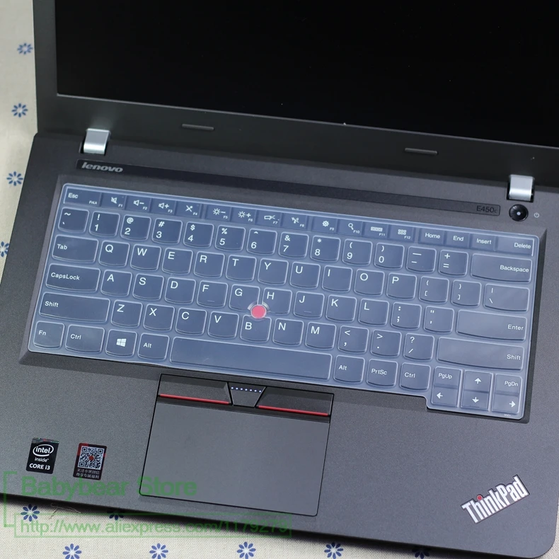 Для lenovo ThinkPad E430 E431 E435 E440 X230 T430 E430C E330 E335 S3 силиконовая для ноутбука Защитная крышка клавиатуры защитная накладка для телефона - Цвет: clear