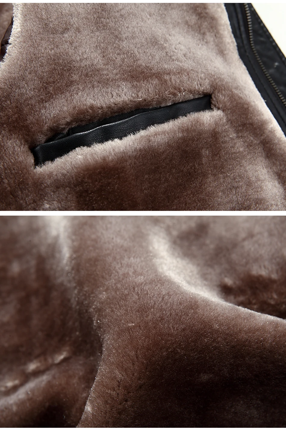Новая мужская кожаная куртка из искусственной овчины мужская мотоциклетная куртка дубленка кожаное пальто зимняя кожаная куртка теплая меховая подкладка съемный капюшон 4XL