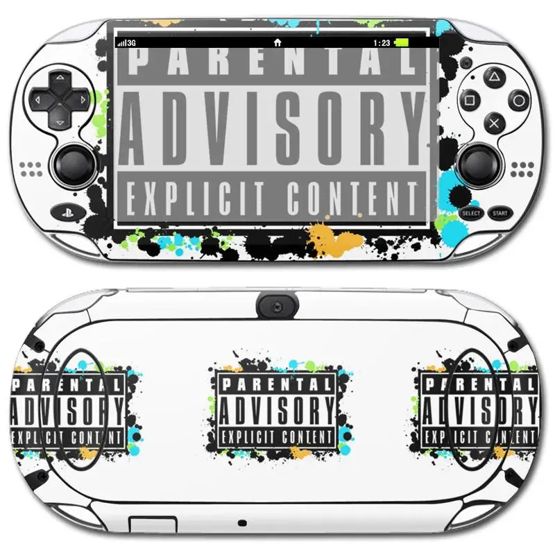 Водонепроницаемый ПВХ винил кожа наклейка для PS Vita 1000 крышка