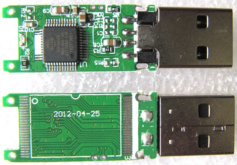 AU6989SN-GTC UFD PCBA, колодки TSOP48, USB флэш-накопитель PCB, ручка привод Печатный платы A, AU8989SN-GTC ручка привод Печатный платы, USB комплекты