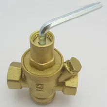 3/" DN20 латунь снижение давления воды клапан, клапан, сохраняющий давление, предохранительный клапан