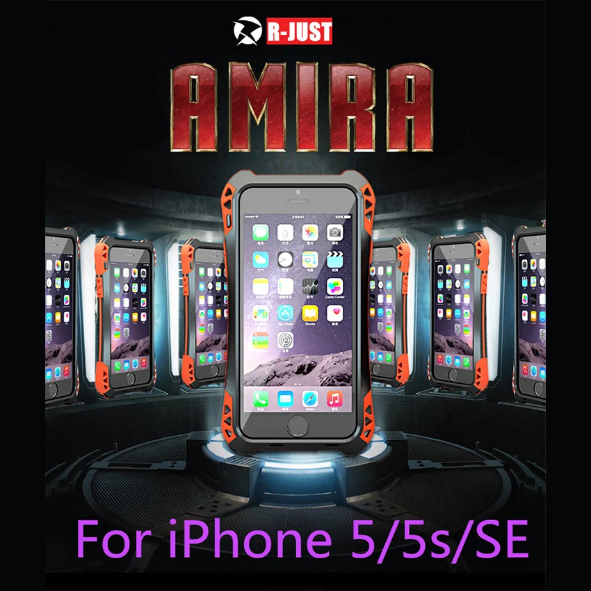 AMIRA R-just водонепроницаемый ударопрочный пыленепроницаемый металлический