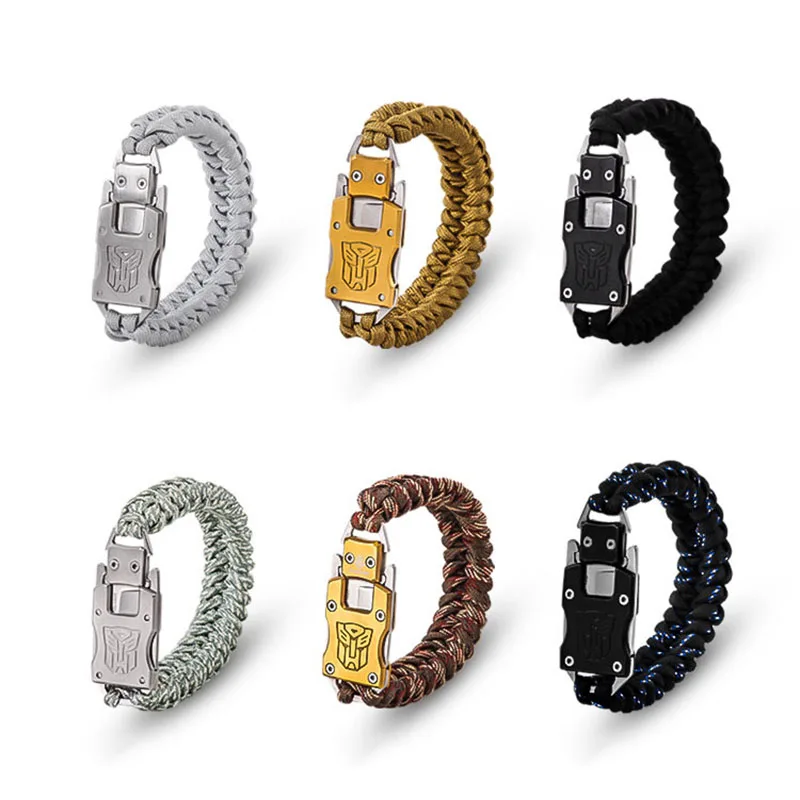Beste Draagbare Tactische Paraplu Paracord Weven Hand Touw Camouflage Touw Outdoor Multifunctionele Gereedschap Voor Camping Wandelen Klimmen