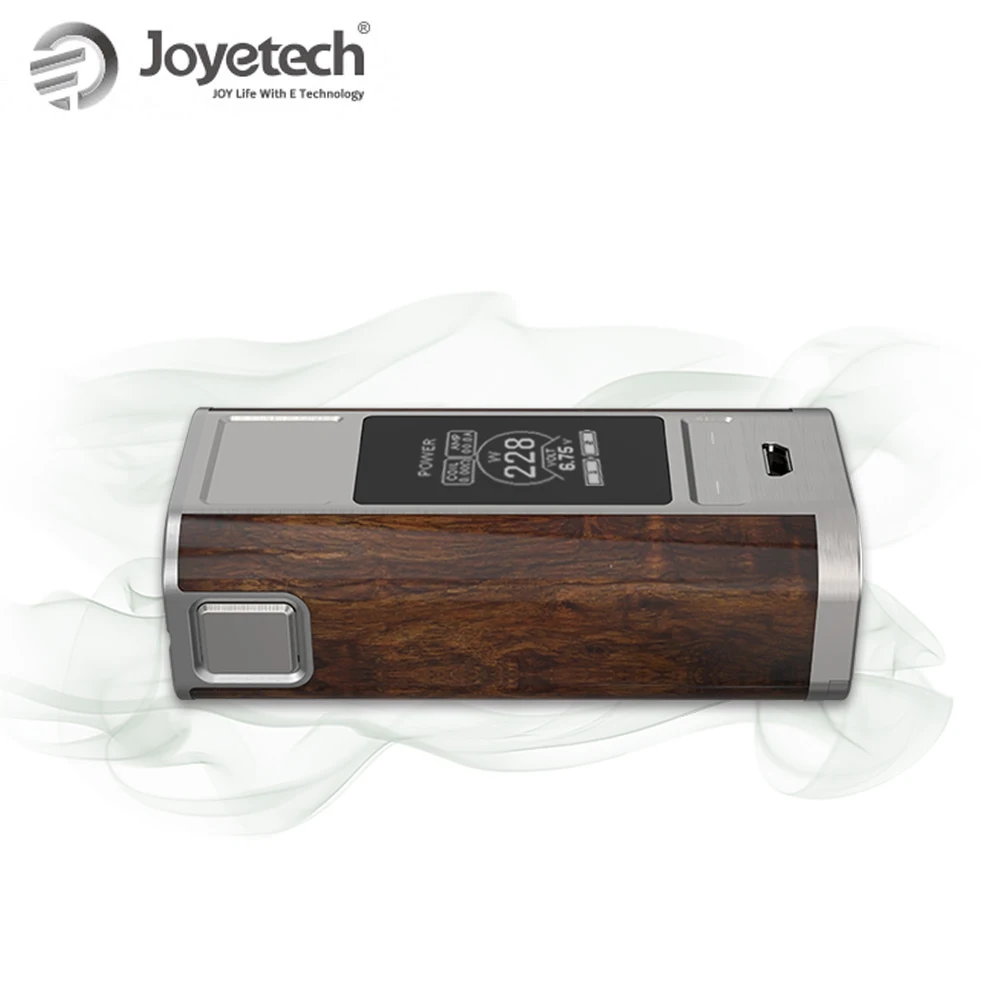 Оригинальная электронная сигарета Joyetech cuboid Tap Mod Kit с 1 3 дюймовым oled дисплеем 228 Вт