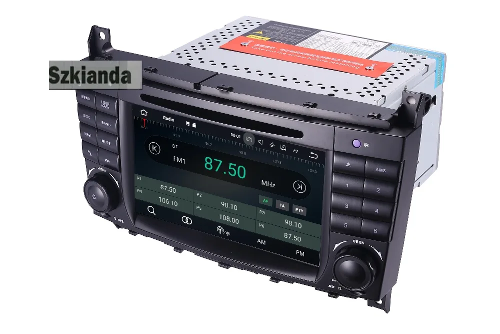 Perfect 7"Android 9.0 Car DVD for Mercedes Benz C Class W203 2004-2007 c200 C230 C240 C320 C350 CLK W209 2005 Sat Navi GPS Radio WiFi 31