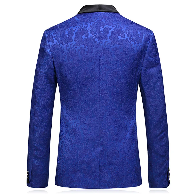 Костюм Homme Mariage новинка 2018 синий комплект из 3 предметов костюм Terno Masculino