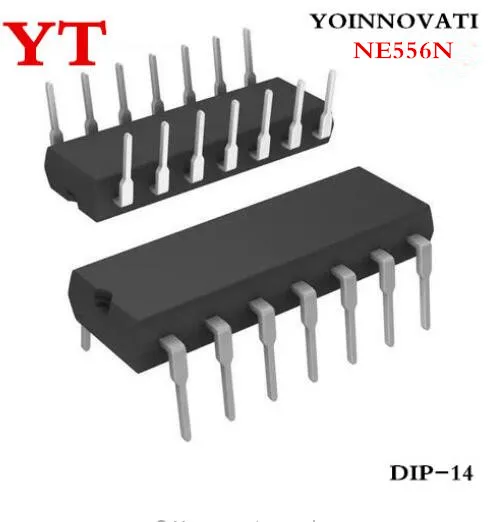  50pcs/lot NE556N NE556 556 DIP14 IC Best quality. | Электронные компоненты и принадлежности