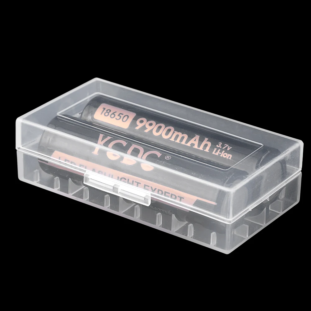 YCDC 2*18650 ящик для хранения литиевых батарей Жесткий Чехол аккумуляторных жесткий