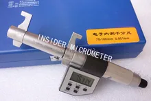 Discount! Free shipping Electronic digital inside micrometer caliper 75-100mm,0.001mm , high quality internal micrometer