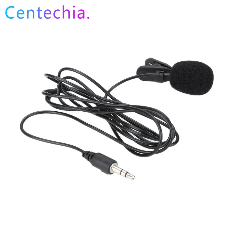 

Portable External 3.5mm Jack Hands-Free Mini Wired Collar Clip Lapel Lavalier Microphone for PC Laptop IPhone SmartPhone Speaker