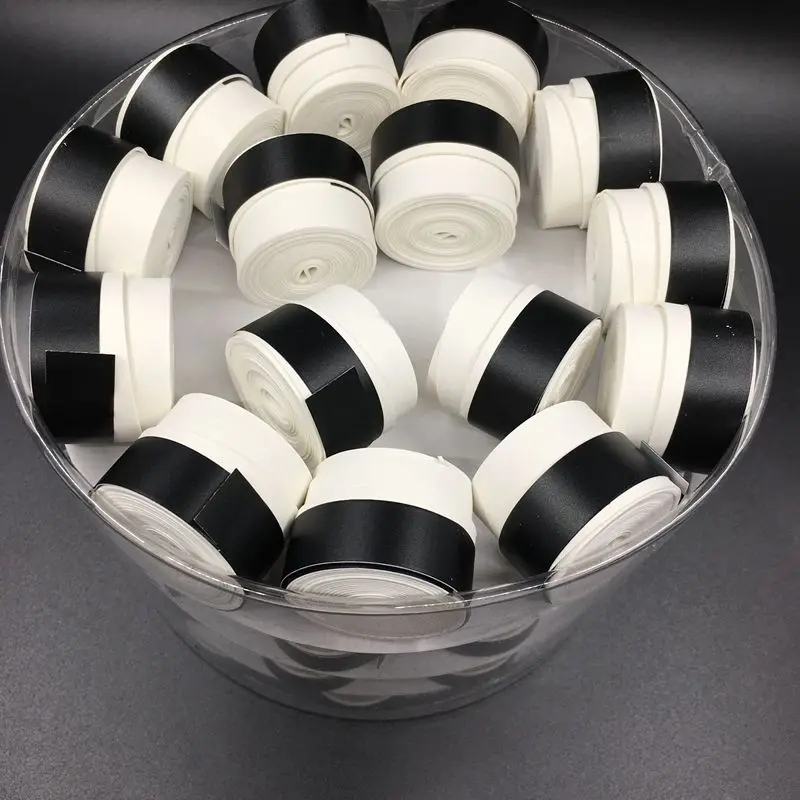 Prix pour 60 pcs OEM blanc couleur toucher sec Badminton surgrip/poignées de tennis/tennis surgrip Prix pour 60 pcs OEM blanc couleur toucher sec Badminton surgrip/poignées de tennis/tennis surgrip