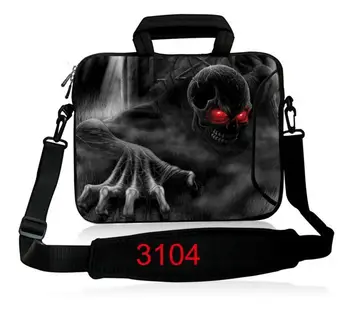 

Ghost Laptop Shoulder Bag 11.6" 13.3" 15.6" inch Portable Zipper Soft Sleeve laptop bags for women MacBook Pro Air 4 Notebook