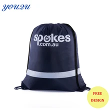 Reflective drawstring bag reflective drawstring beach bag Drawstring Bag with reflective slip drawstring bag reflective
