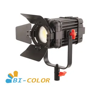 

1 Pc CAME-TV Boltzen 60w Fresnel Fanless Focusable LED Bi-Color Led video light