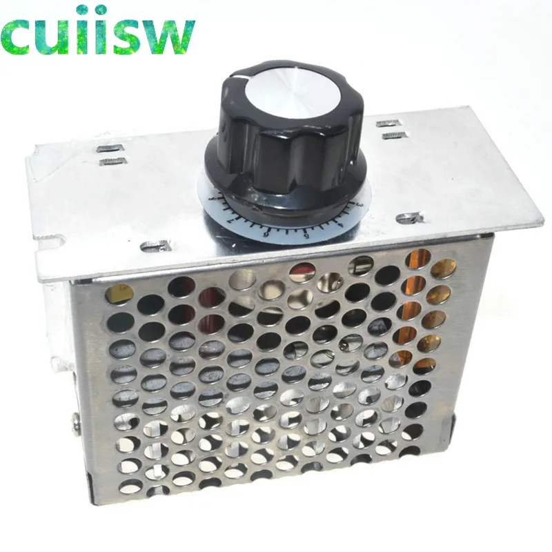 

New 4000W 220V SCR Voltage Regulator Motor Speed Controller Dimming Thermostat